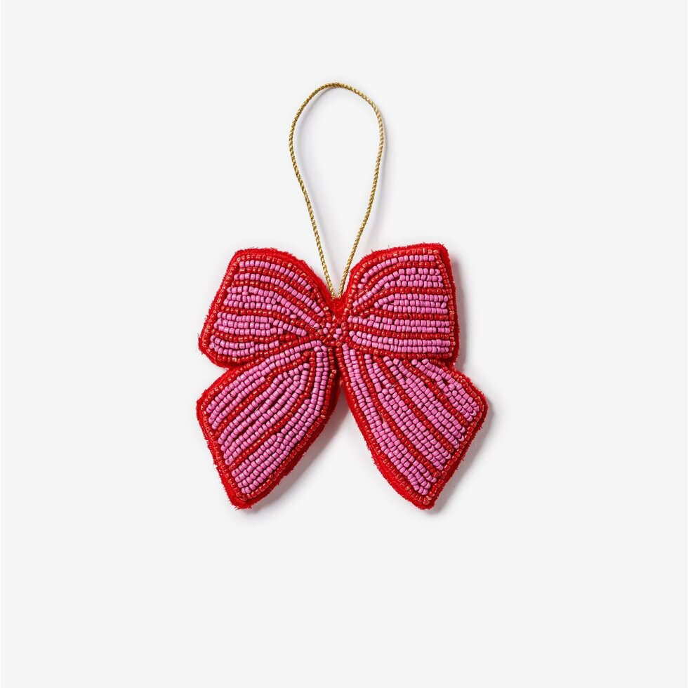 Bonnie and Neil Beaded Bow Decorations