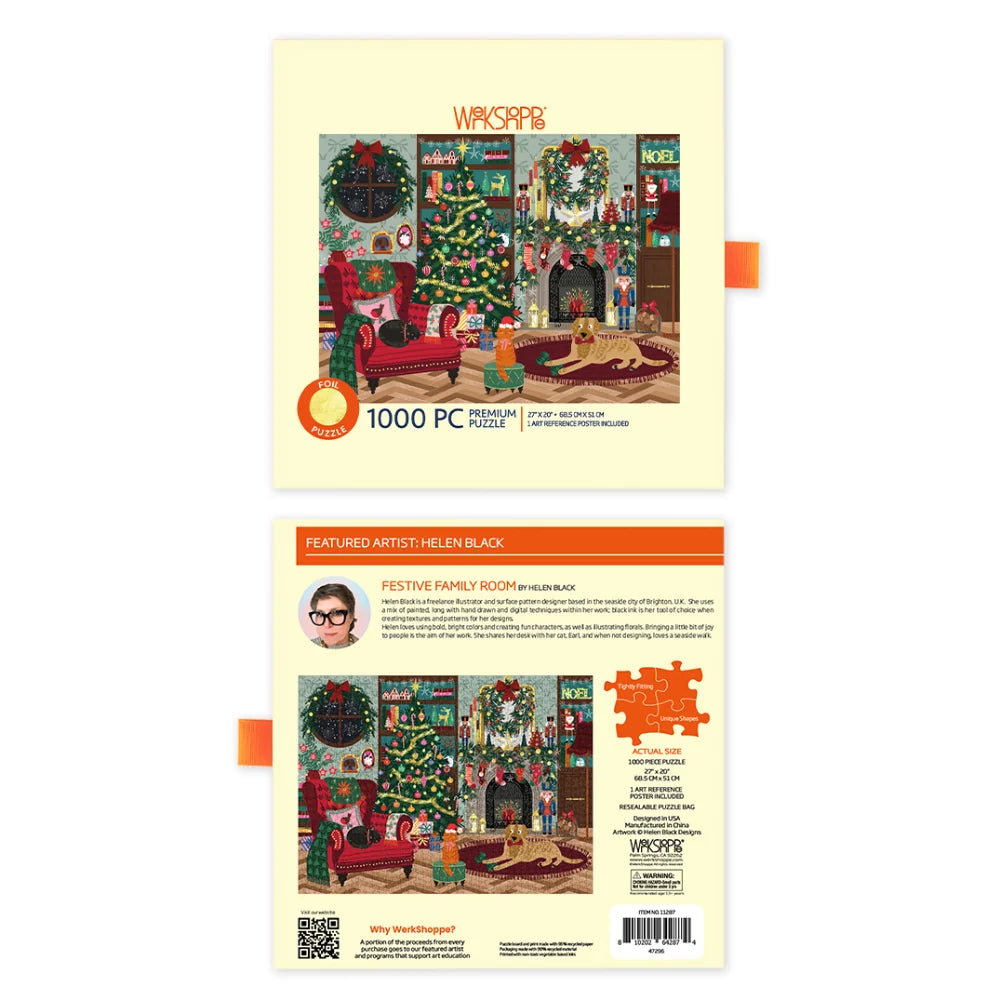 Werkshoppe Festive Family Room Puzzle