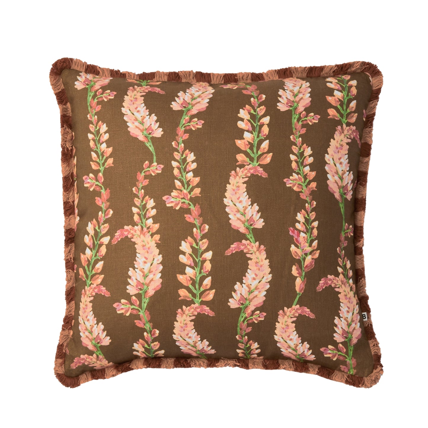 Bonnie and Neil Cushion - Penny Brown 60cm