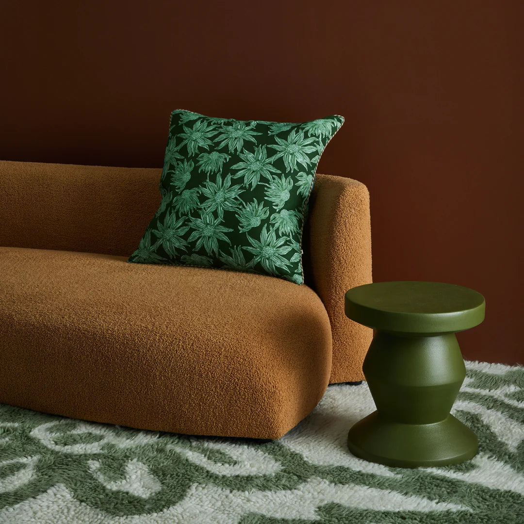 Bonnie and Neil Flannel Flower Forest Cushion - 60cm