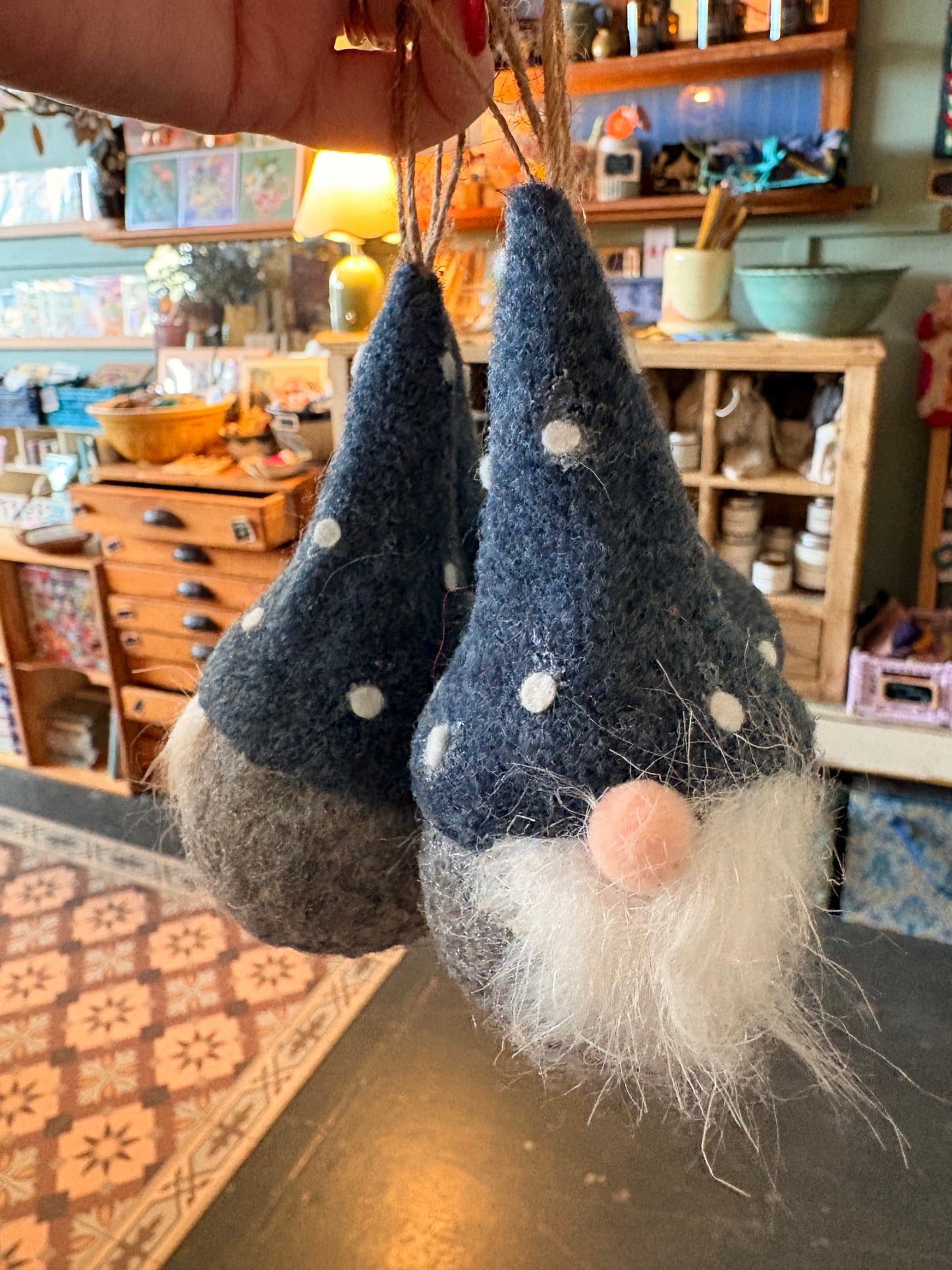 Kikko Gnome Felt Ornament