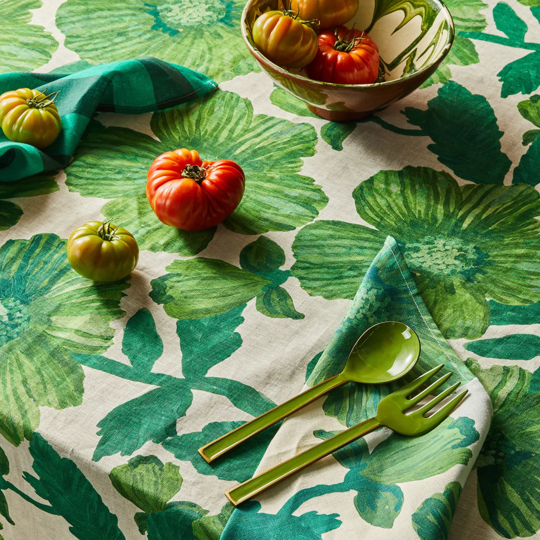 Bonnie and Neil Enamel Salad Servers
