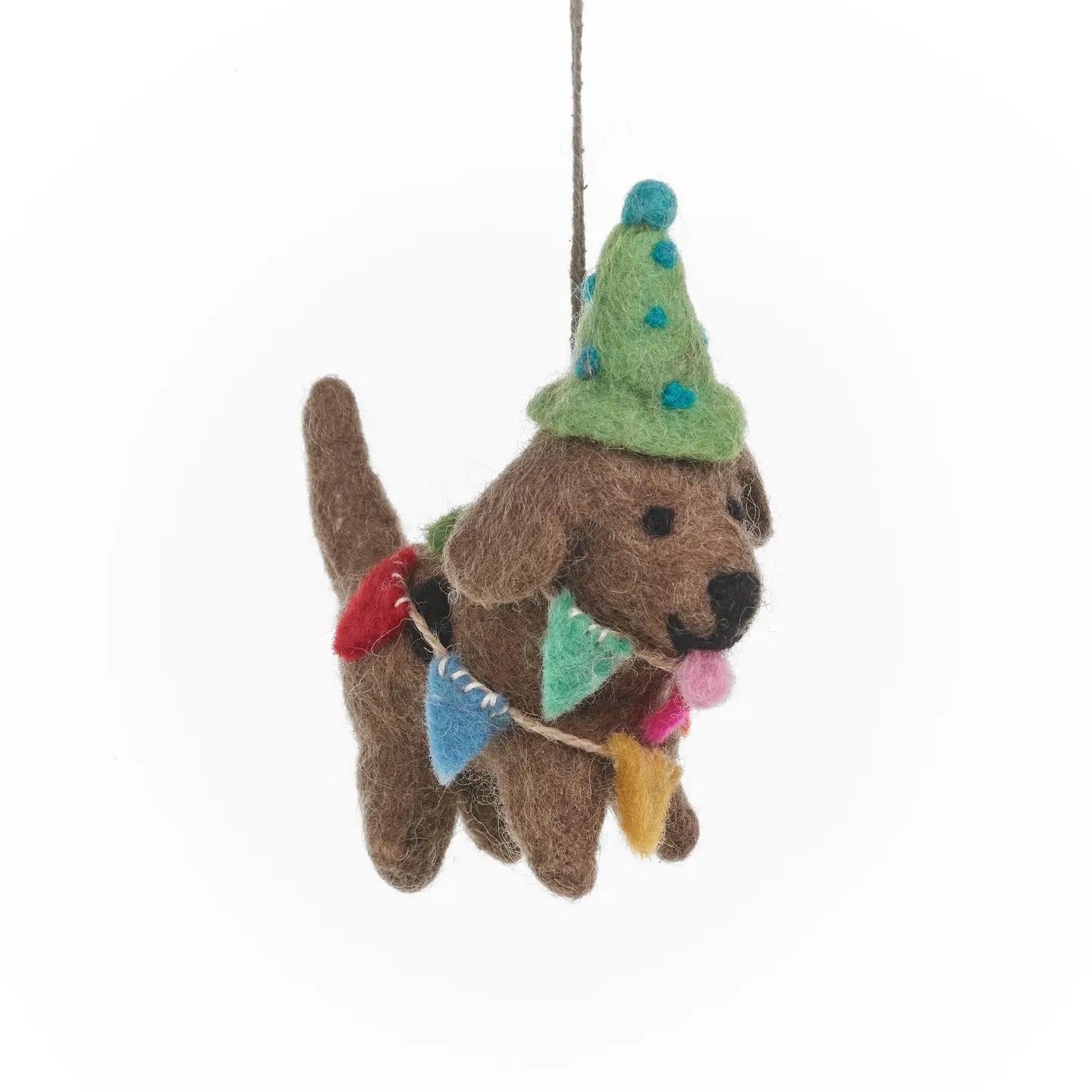 Handmade Felt Party Pooch