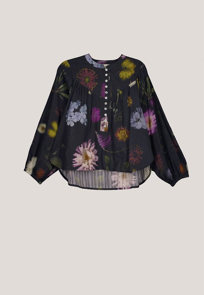Nancybird Sierra Blouse - Floratone