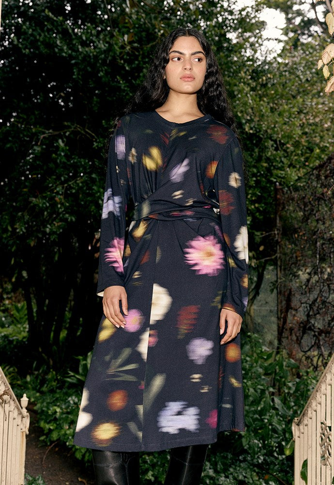 Nancybird Terra Wrap Dress - Haze