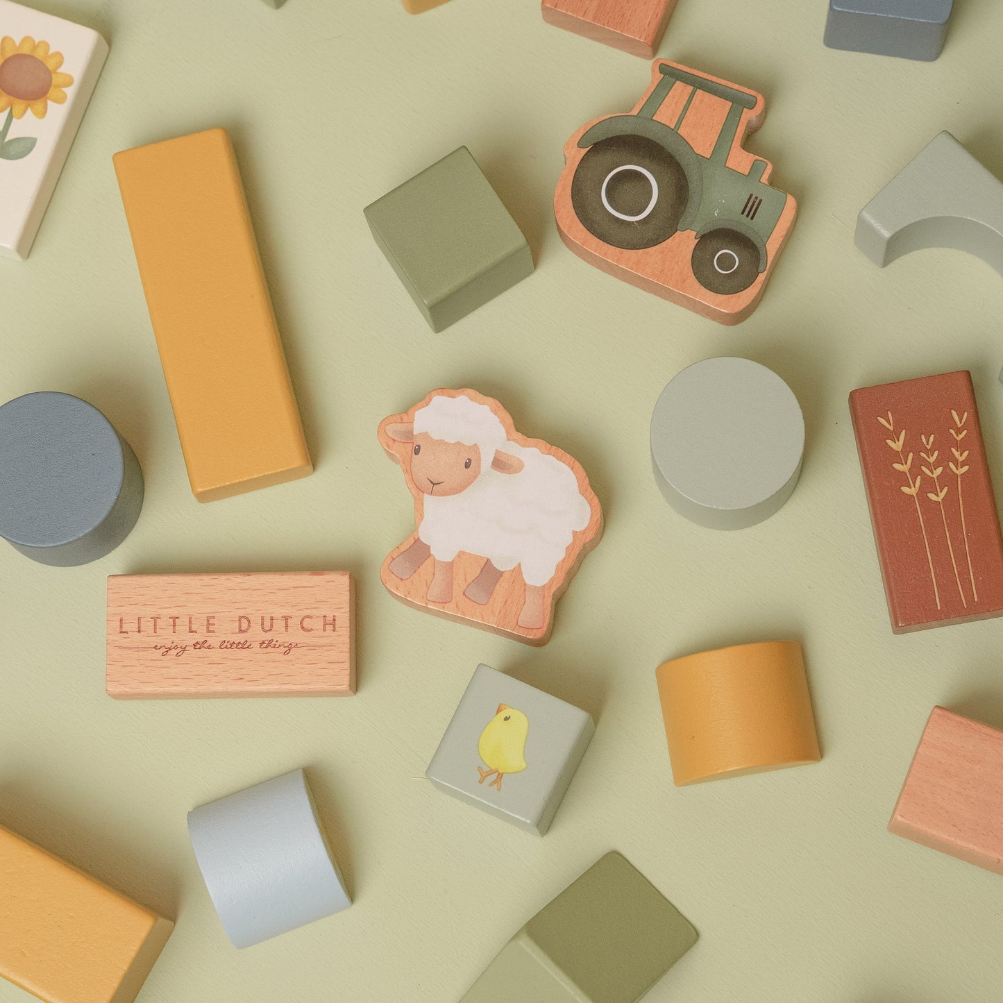 Little Dutch Farm Stacking Blocks