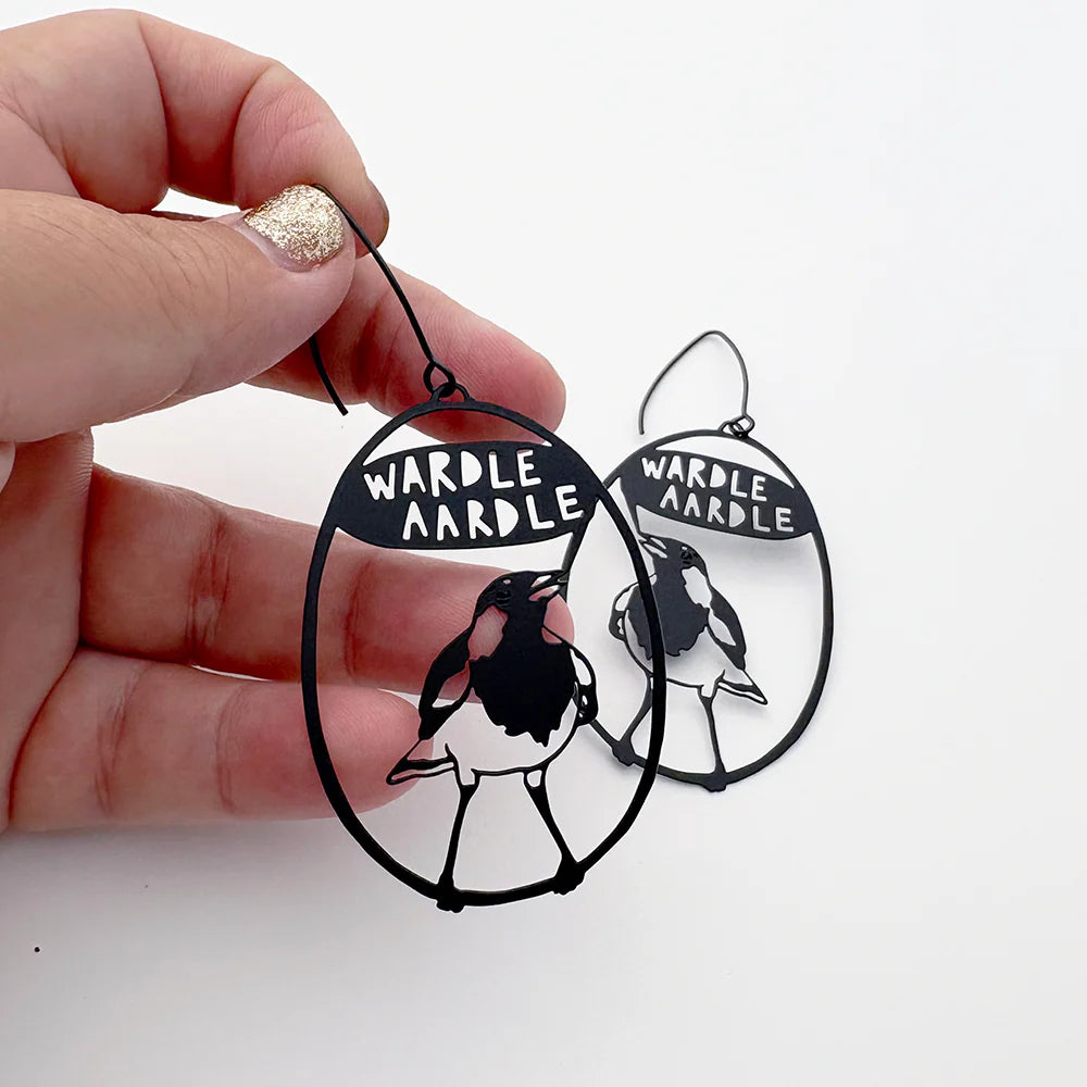 Denz Wardle Magpie Earrings