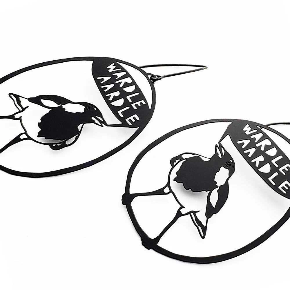 Denz Wardle Magpie Earrings