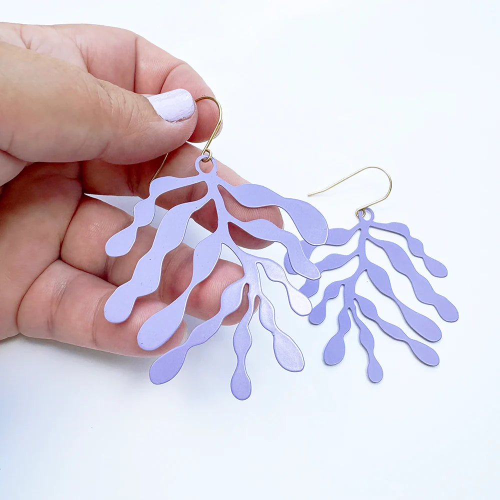 Denz Matisse Lavender Earrings