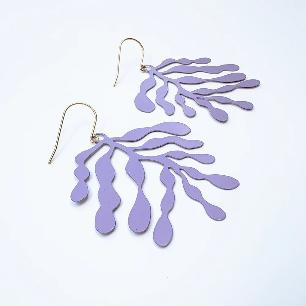 Denz Matisse Lavender Earrings