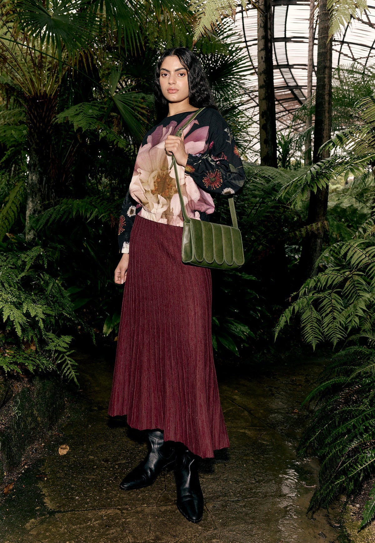 Nancybird Curve Shoulder Bag