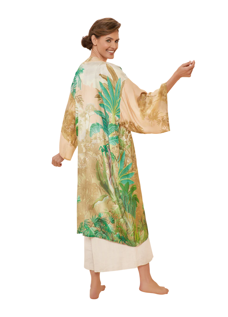 POWDER Oasis Coconut Kimono