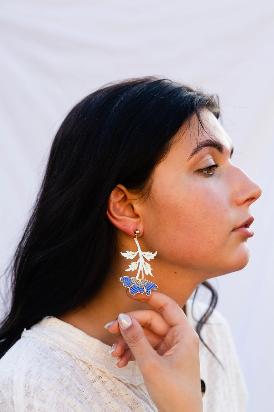 Mountain Maiden Co Carnation Earrings