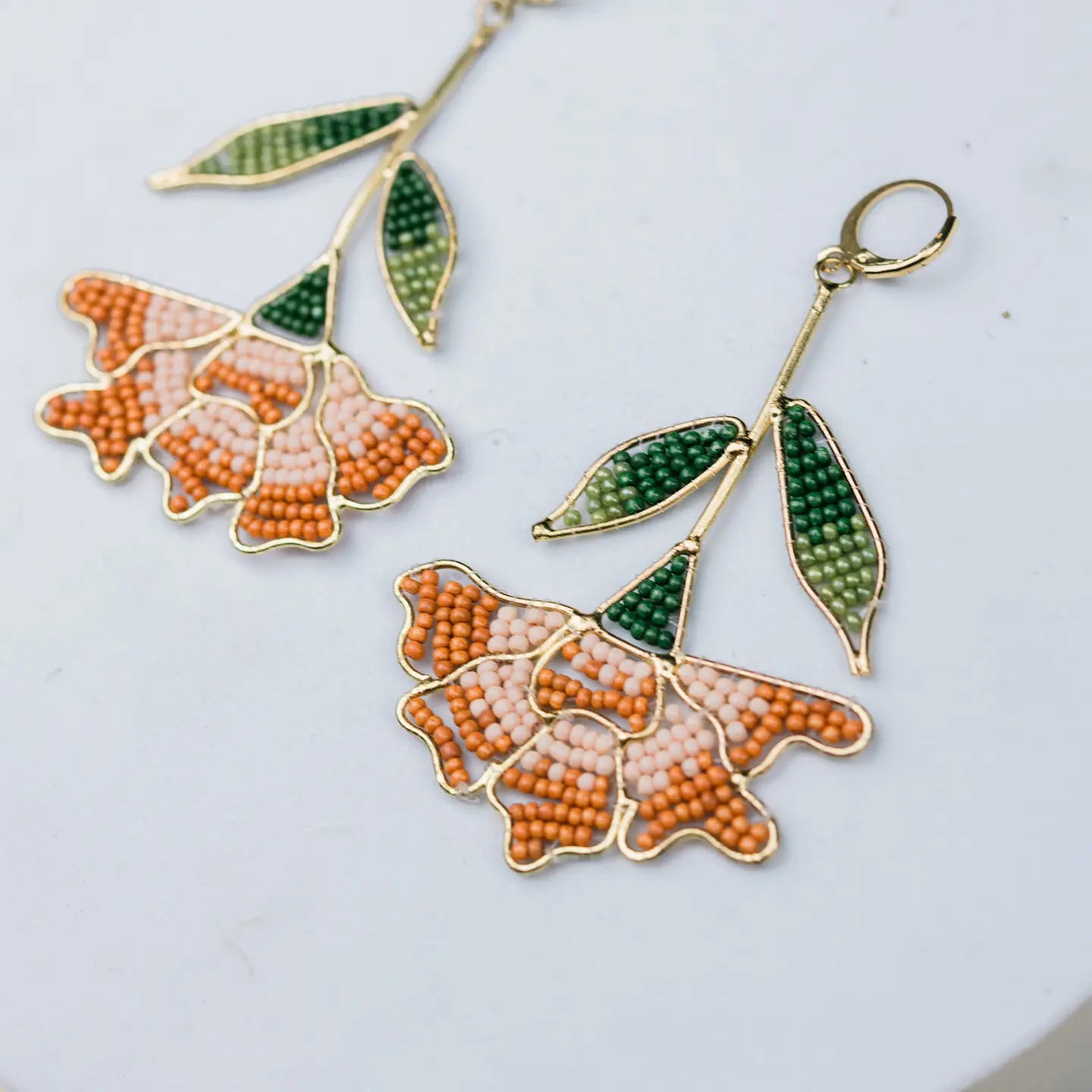 Mountain Peony Earrings
