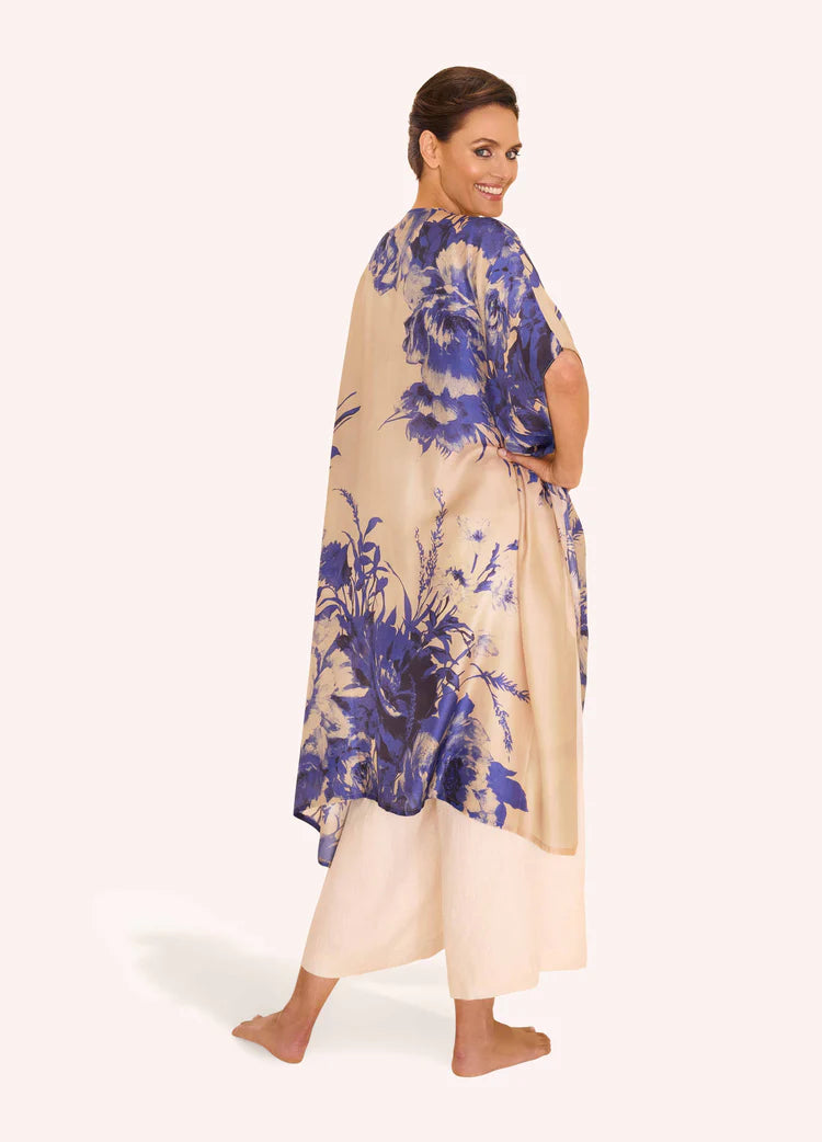 POWDER China Blue Blooms Coverall