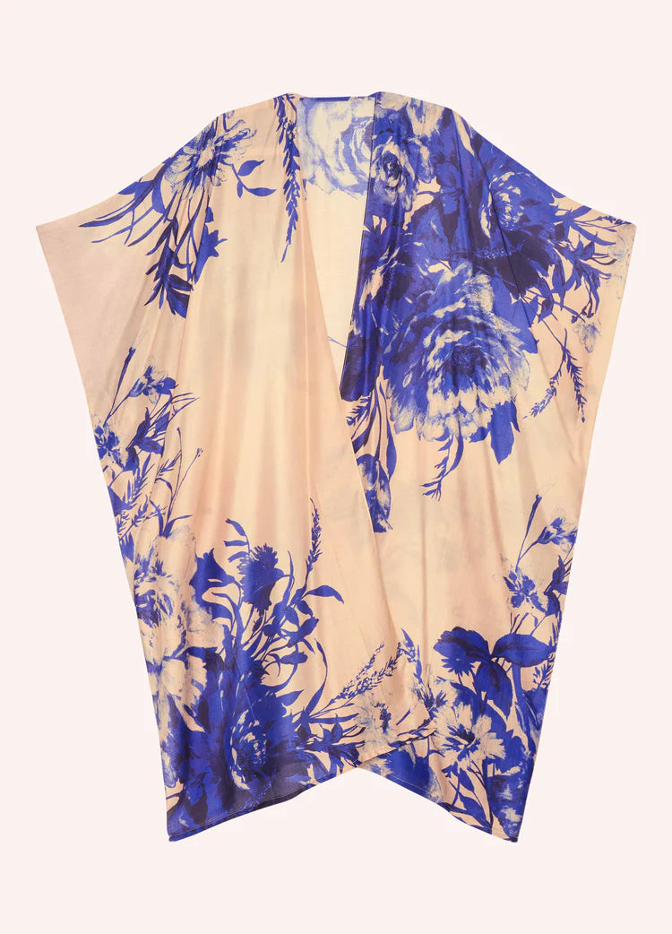 POWDER China Blue Blooms Coverall