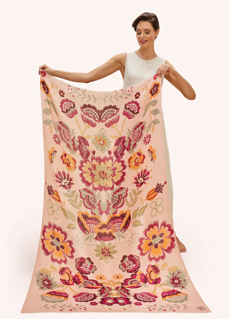 POWDER Printed Symmetry Floral Scarf