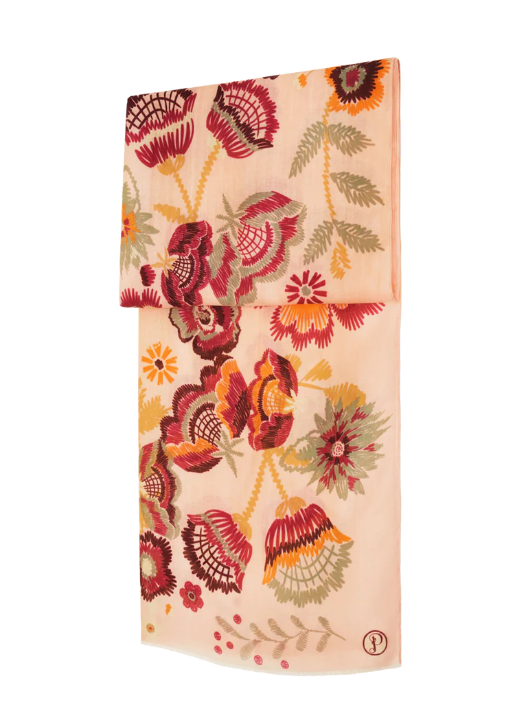POWDER Printed Symmetry Floral Scarf