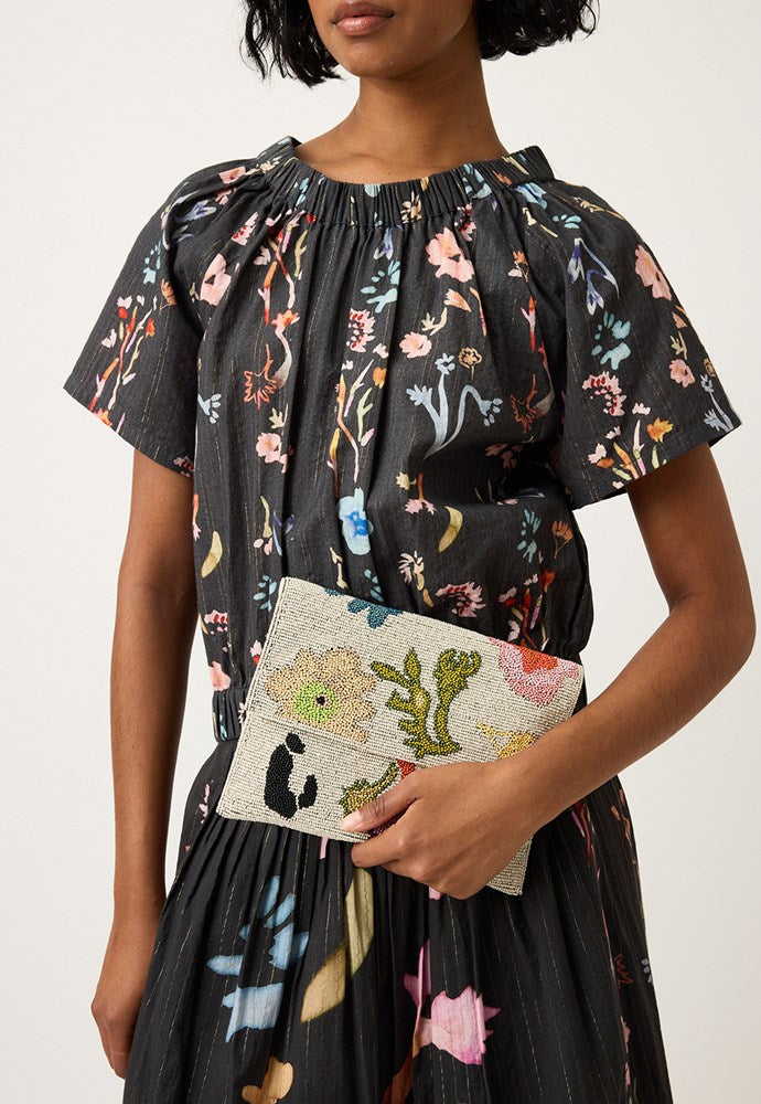 Nancybird Beaded Clutch