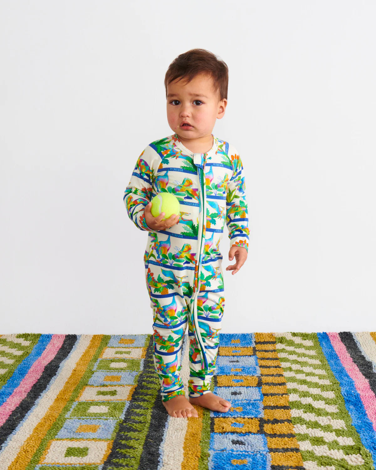 Kip and Co Organic Long Sleeve Zip Romper