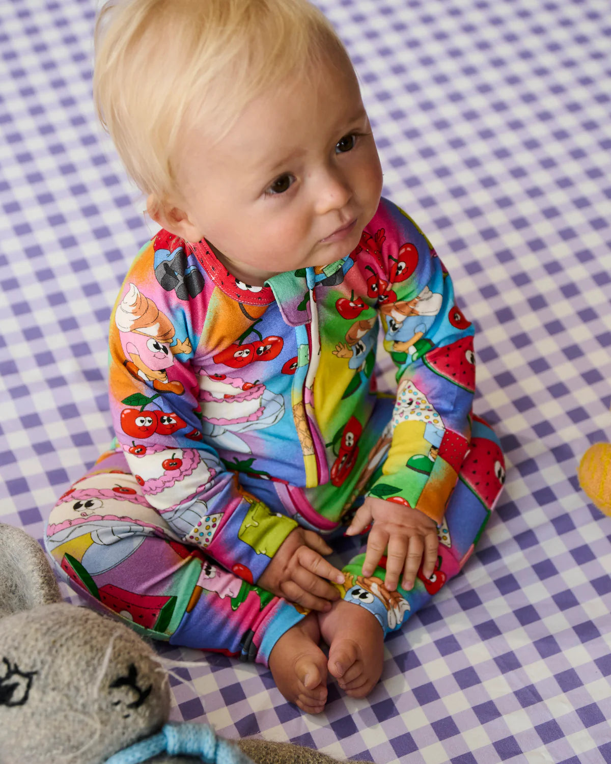 Kip and Co Organic Long Sleeve Zip Romper
