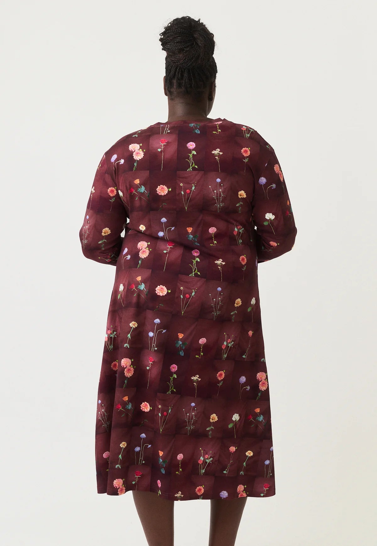 Nancybird Elena Dress - Bloom Tile