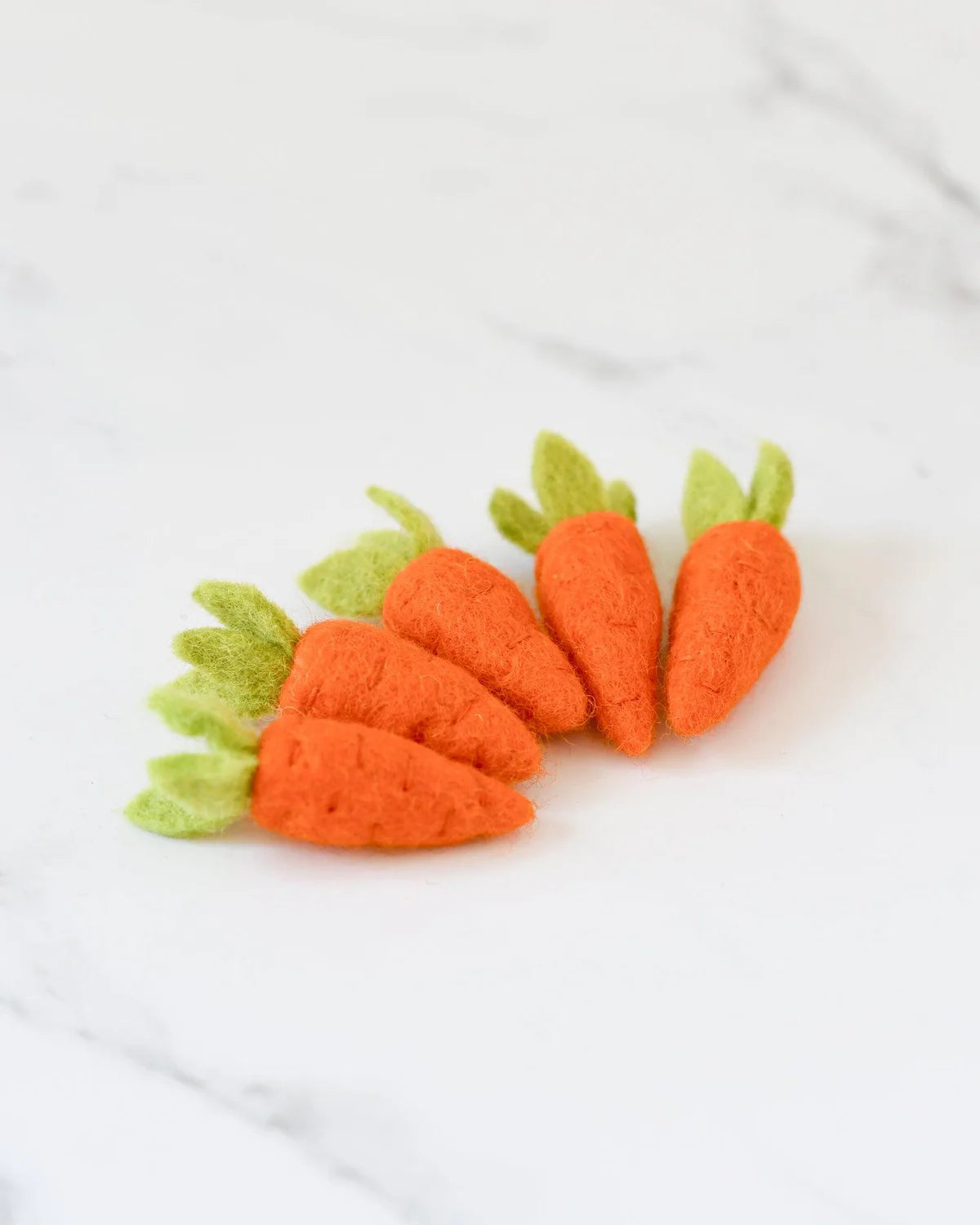 Tara Treasures Felt Carrots - set of 5