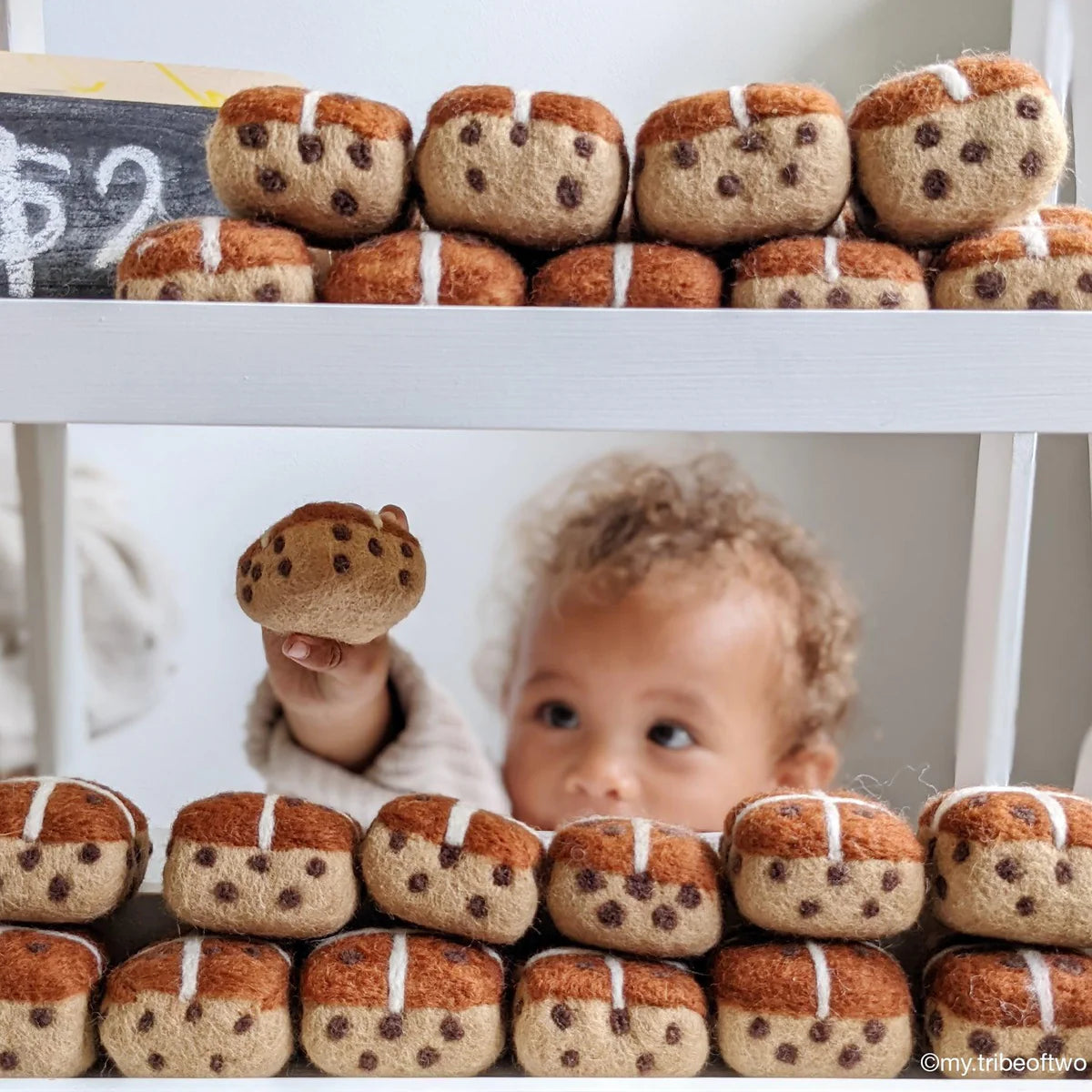 Tara Treasures Hot Cross Buns - pack of 3