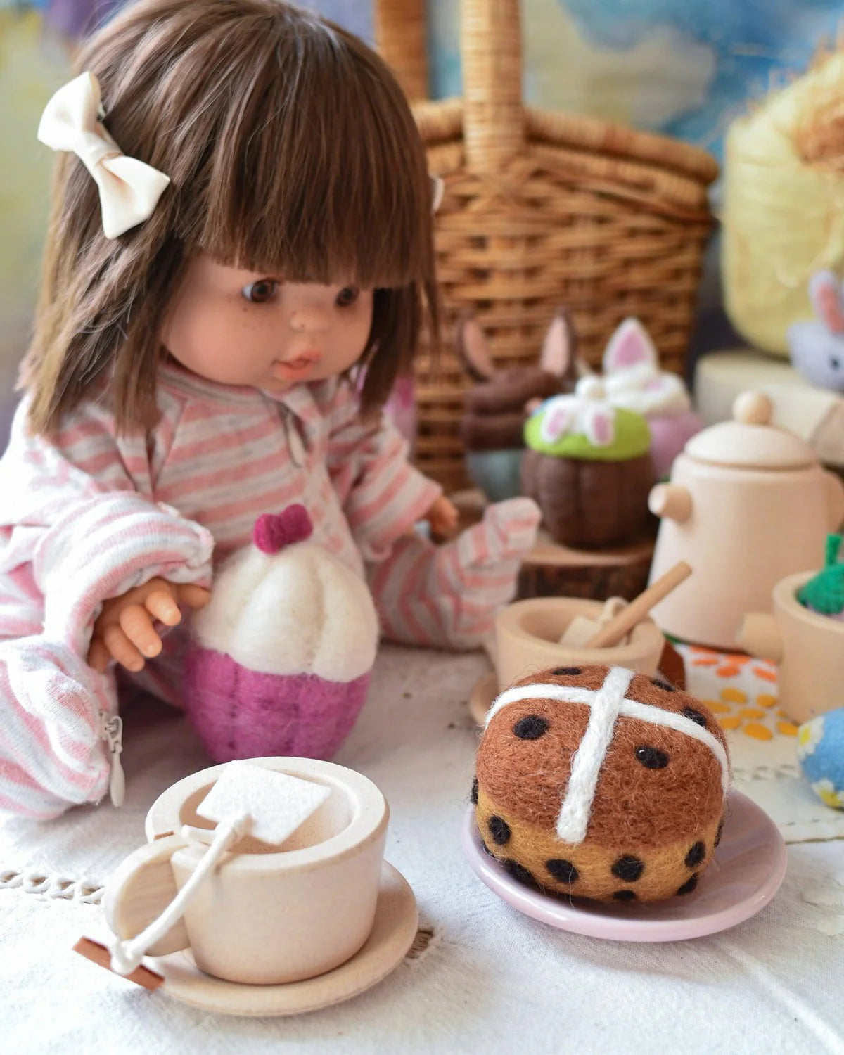 Tara Treasures Hot Cross Buns - pack of 3