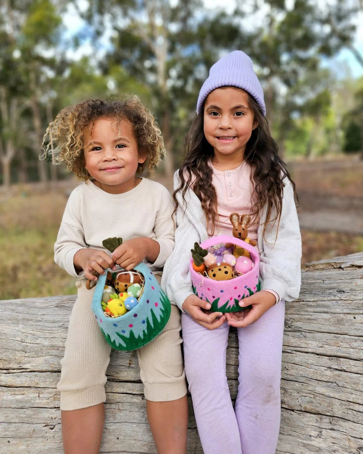Tara Treasures Felt Baskets