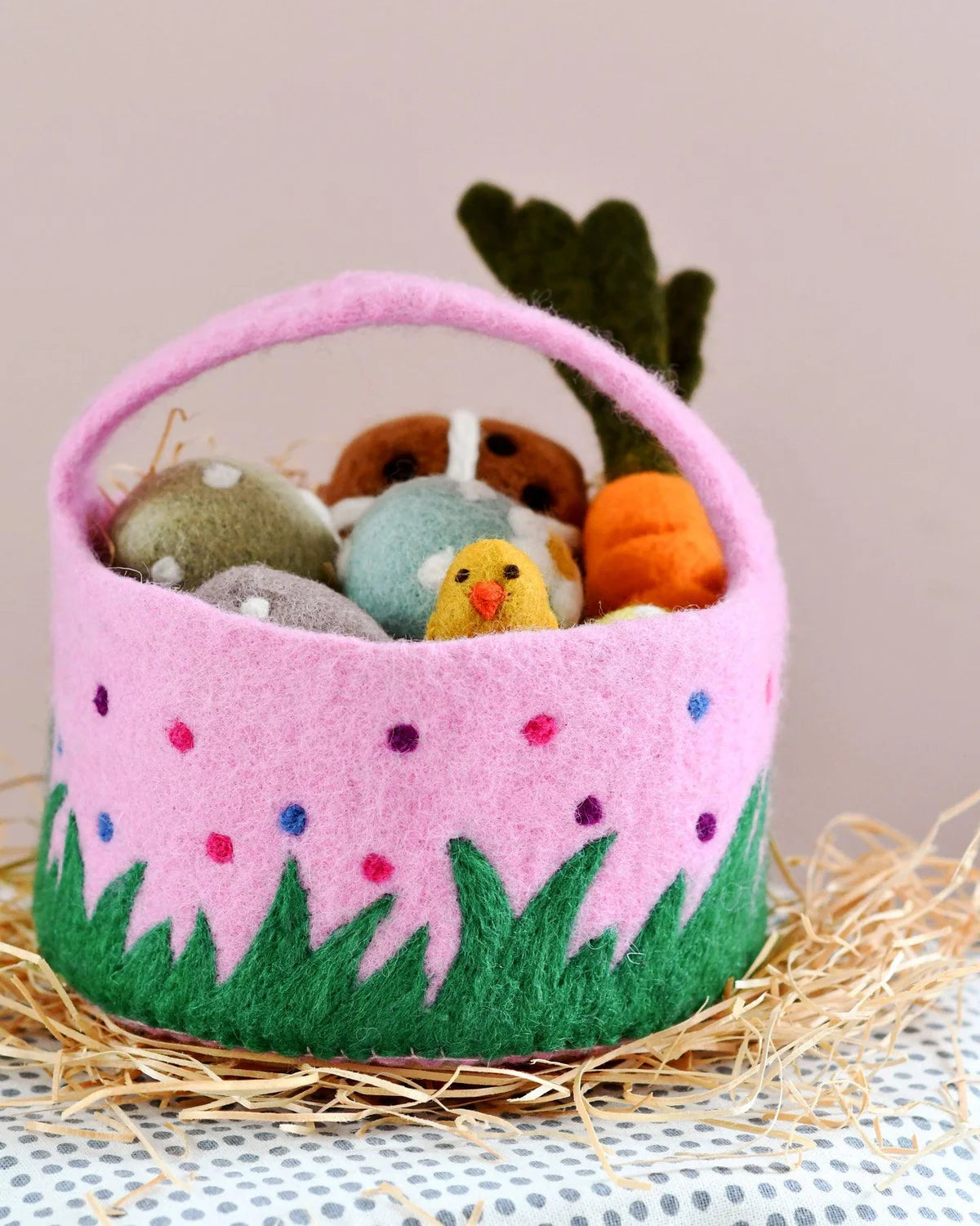 Tara Treasures Felt Baskets
