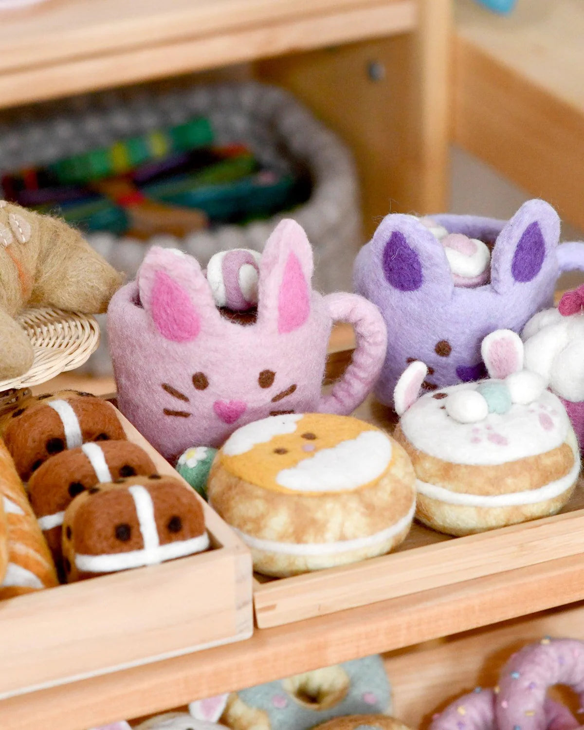 Tara Treasures Felt Chick Donut