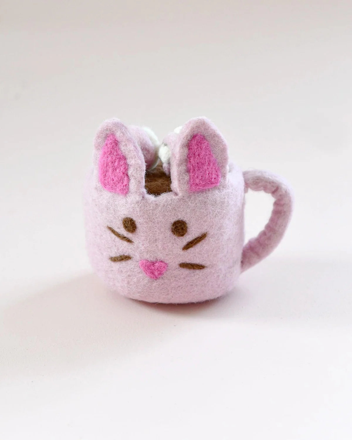 Tara Treasures Felt Bunny Hot Chocolate Mug (with marshmallows) - 3 colours