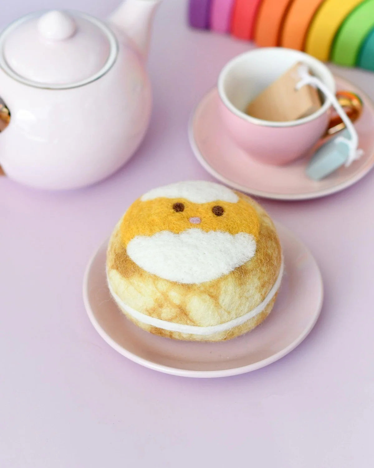 Tara Treasures Felt Chick Donut