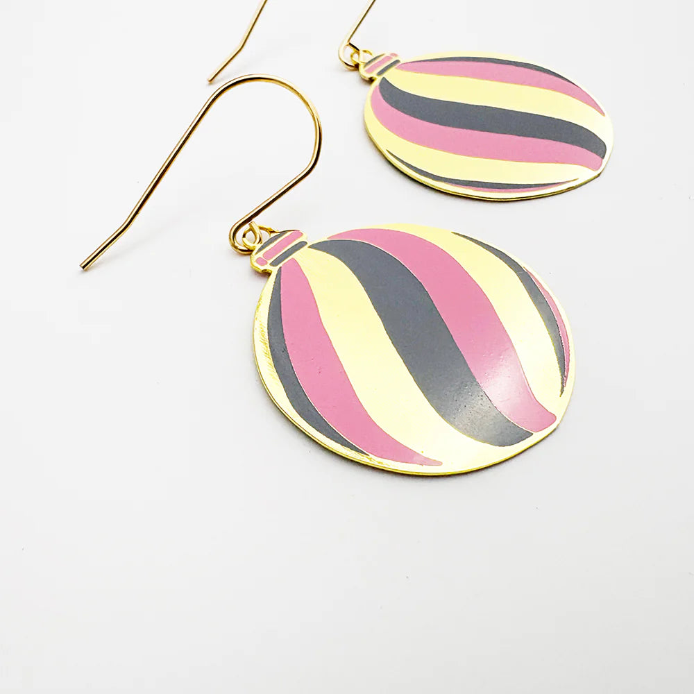 Denz Christmas Midi Vintage Bauble #2 Earrings