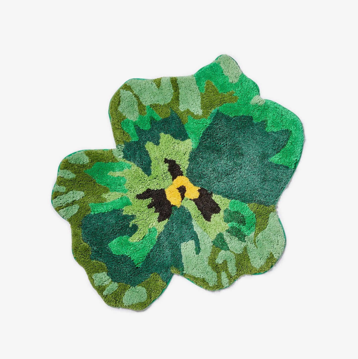Bonnie and Neil Pansy Bath Mat