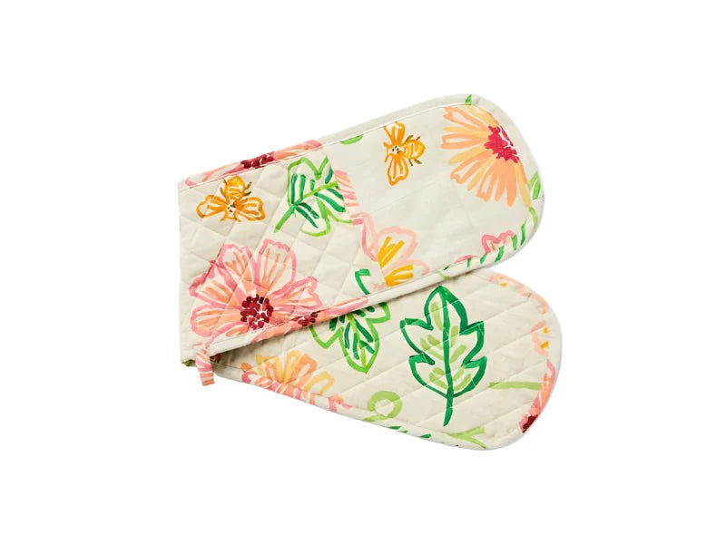 Bonnie and Neil Long Oven Glove - Pot Holder