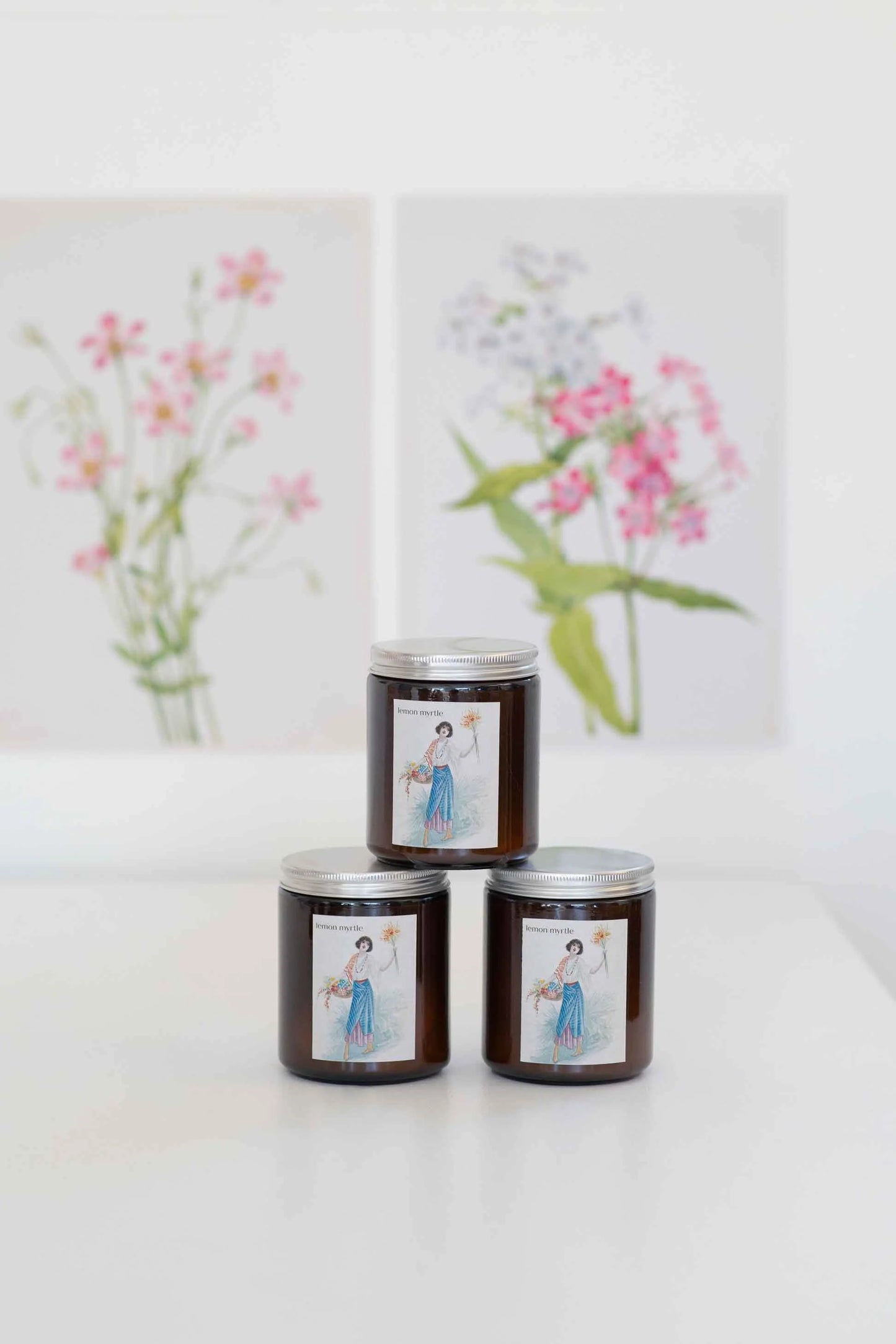 Lazybones Lemon Myrtle Candle