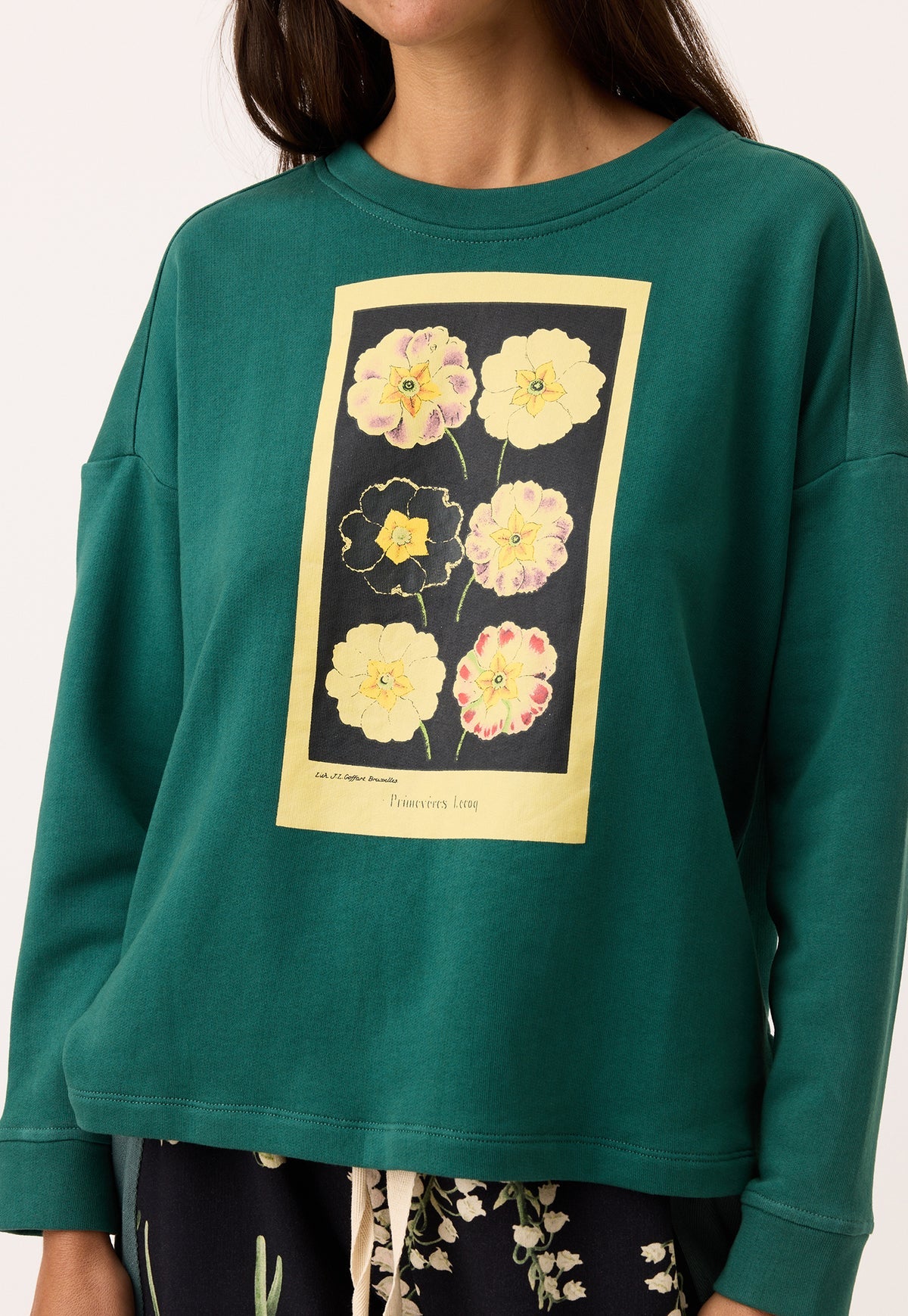 Nancybird Eva Seatshirt - Pansy