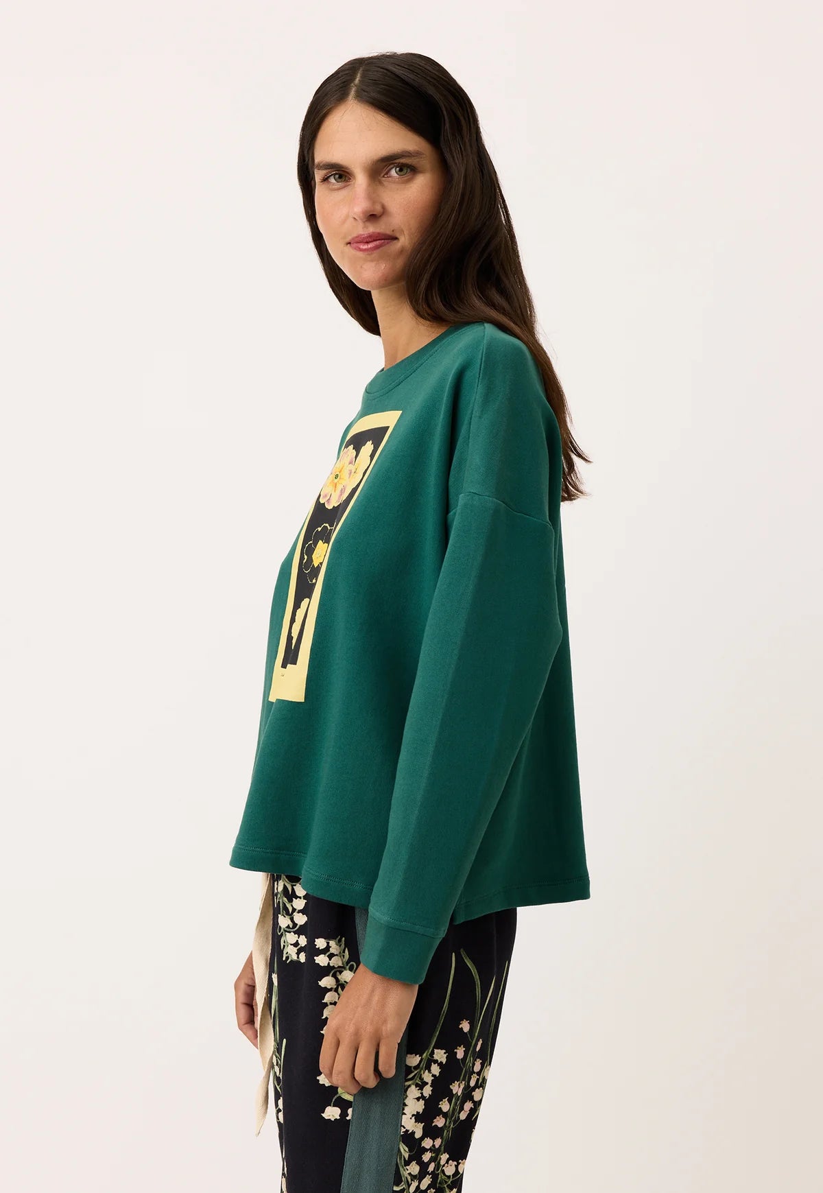 Nancybird Eva Seatshirt - Pansy