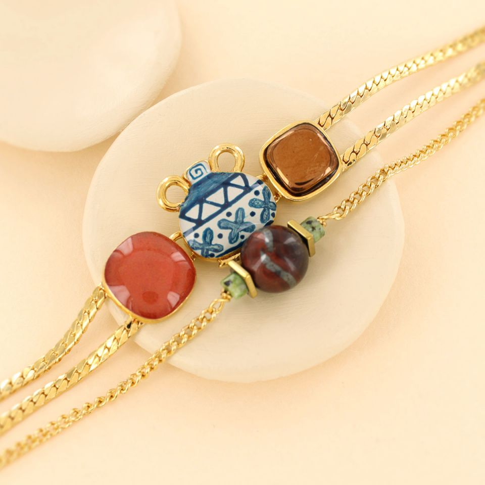Taratata Jewellery - Antique Vase Bracelet