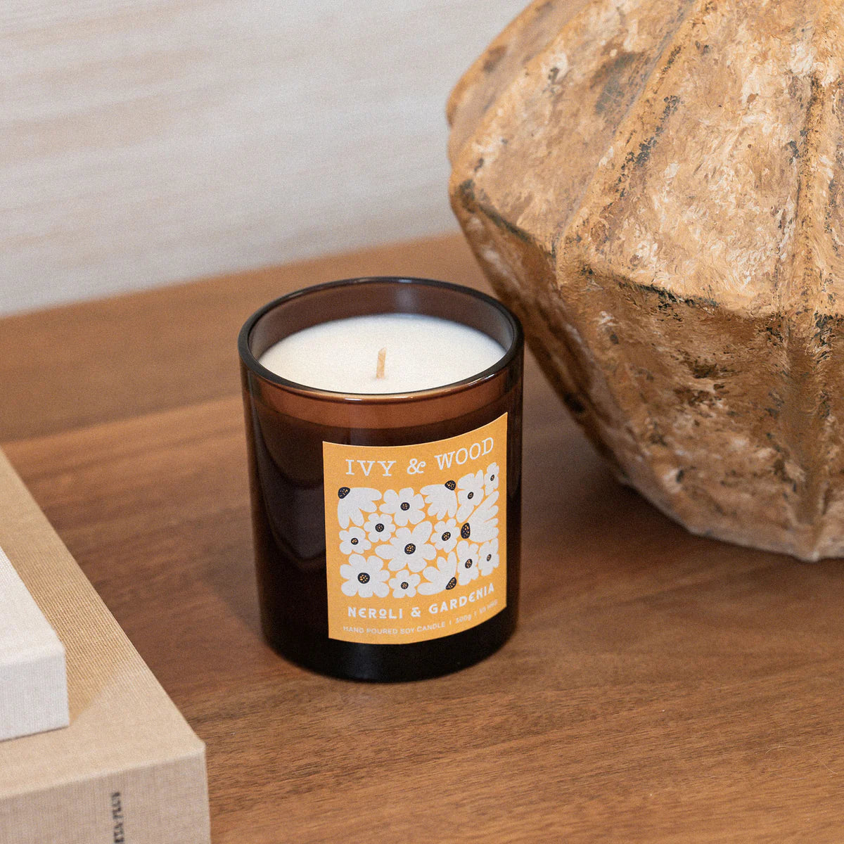 Ivy and Wood Neroli and Gardenia Candle