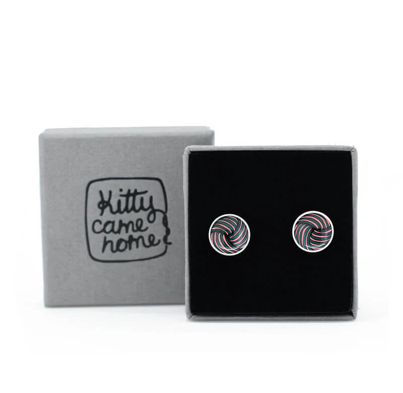 Woven Knot Domed Studs