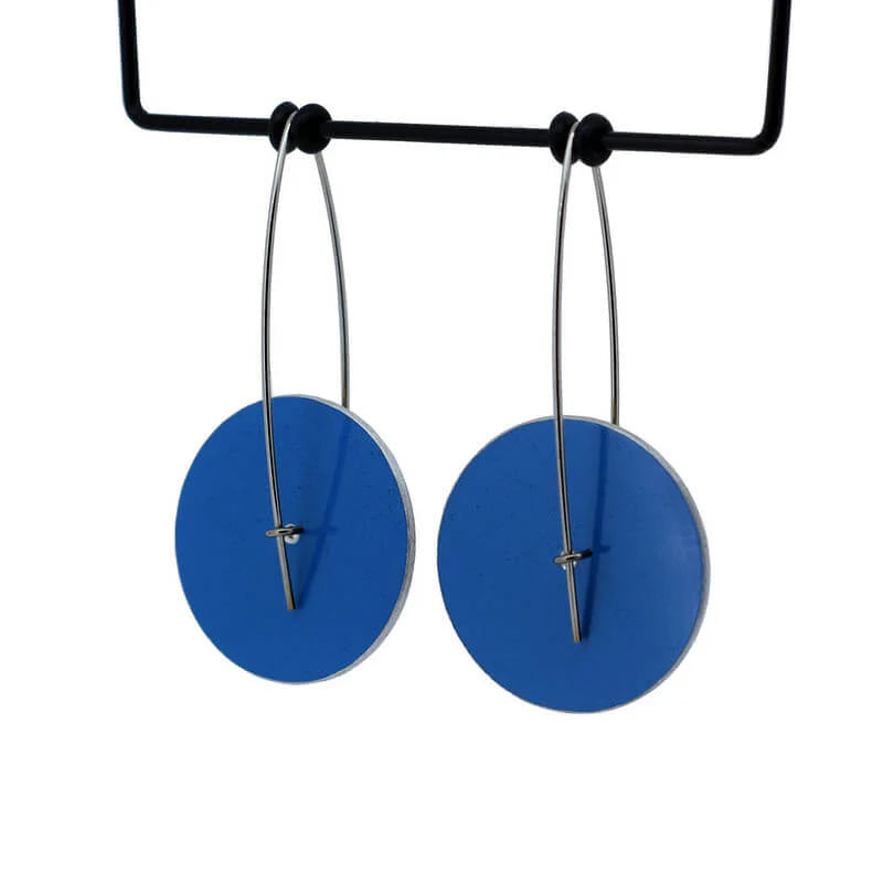 Yin Yang Medium Circle Drop Hooks