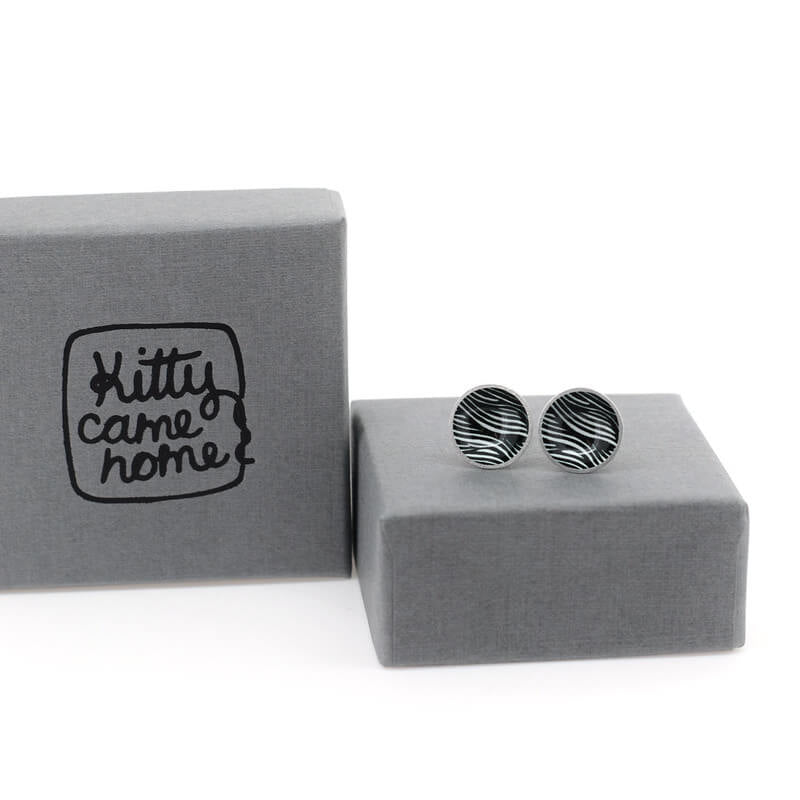 Ebb and Flow Domed Studs