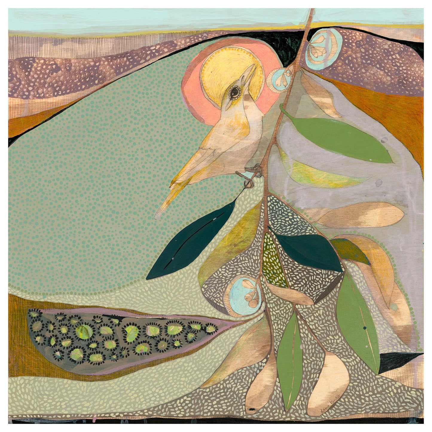 Dana Kinter - Always with Me - mini print