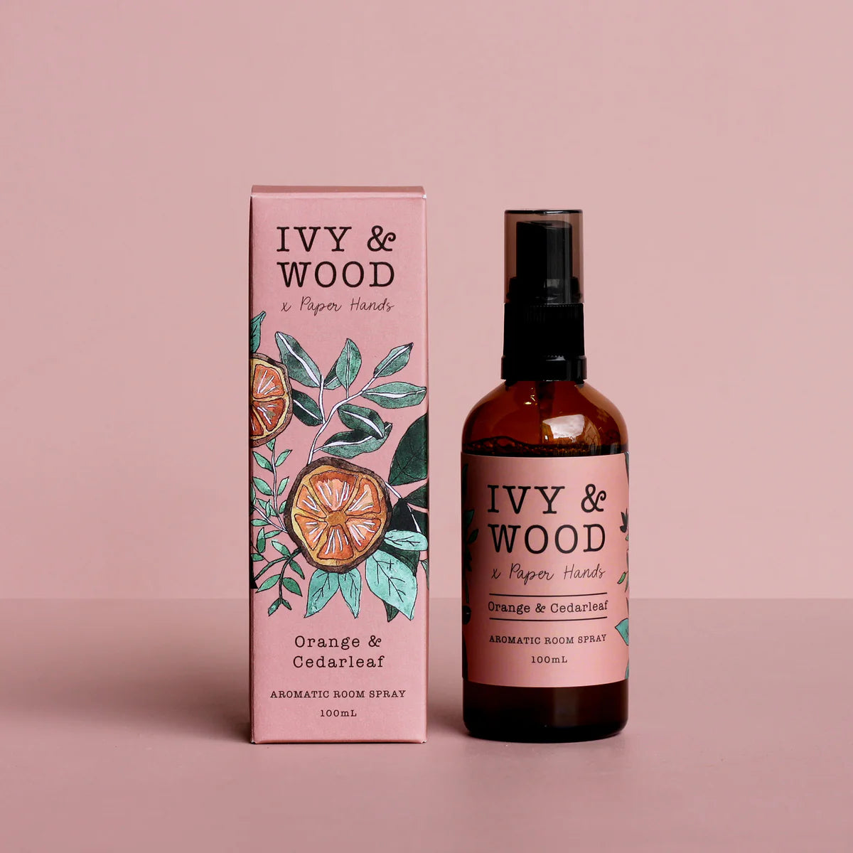 Ivy and Wood Room Spray - Orange and Cedarleaf