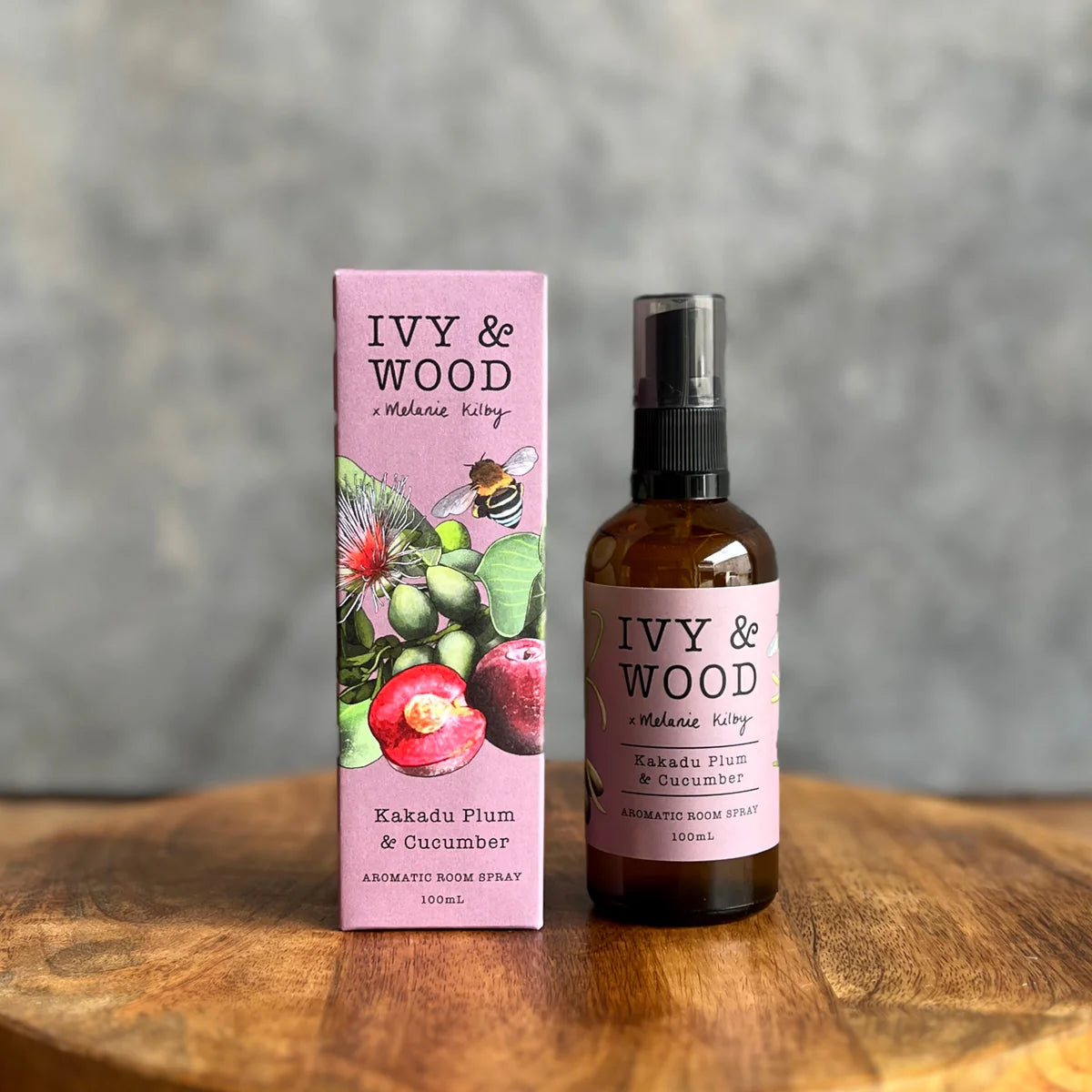 Ivy and Wood Room Spray - Kakadu Plum and Cucumber