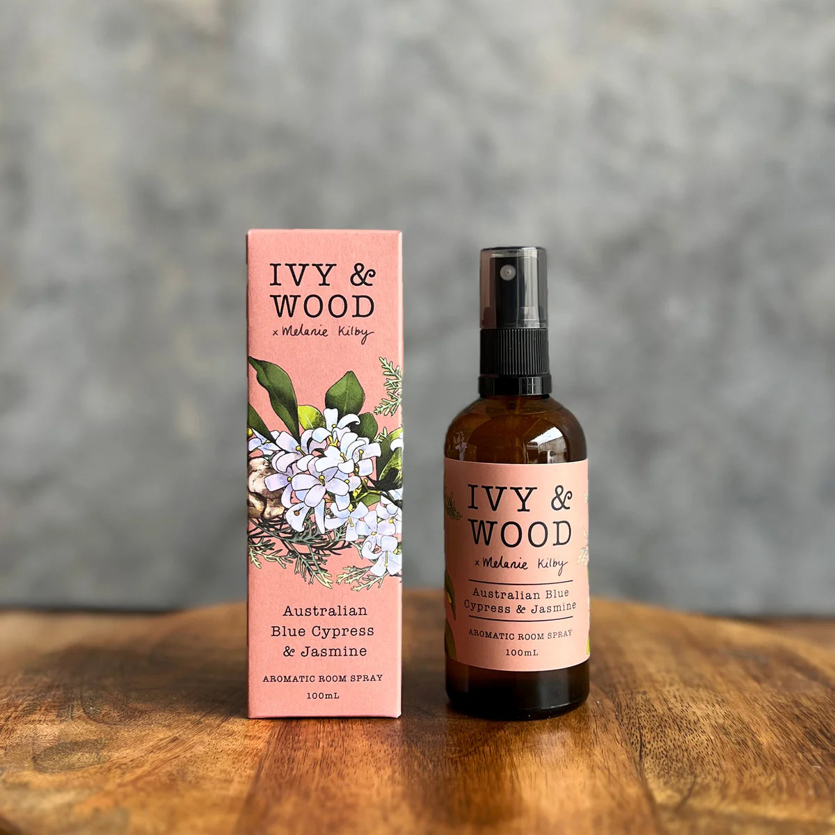 Ivy and Wood Room Spray - Australian Blue Cypress and Jasmine