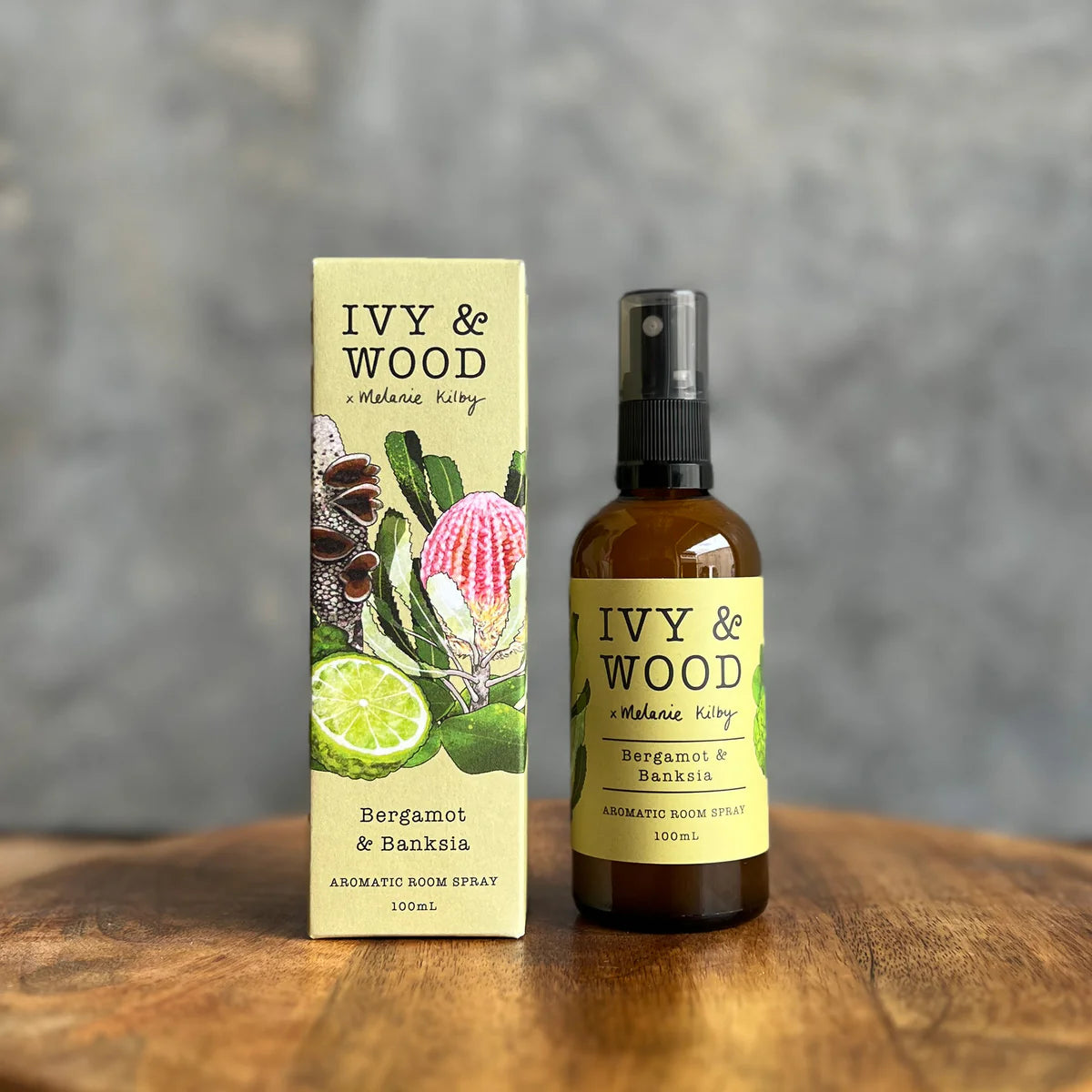 Ivy and Wood Room Spray - Bergamot and Banksia